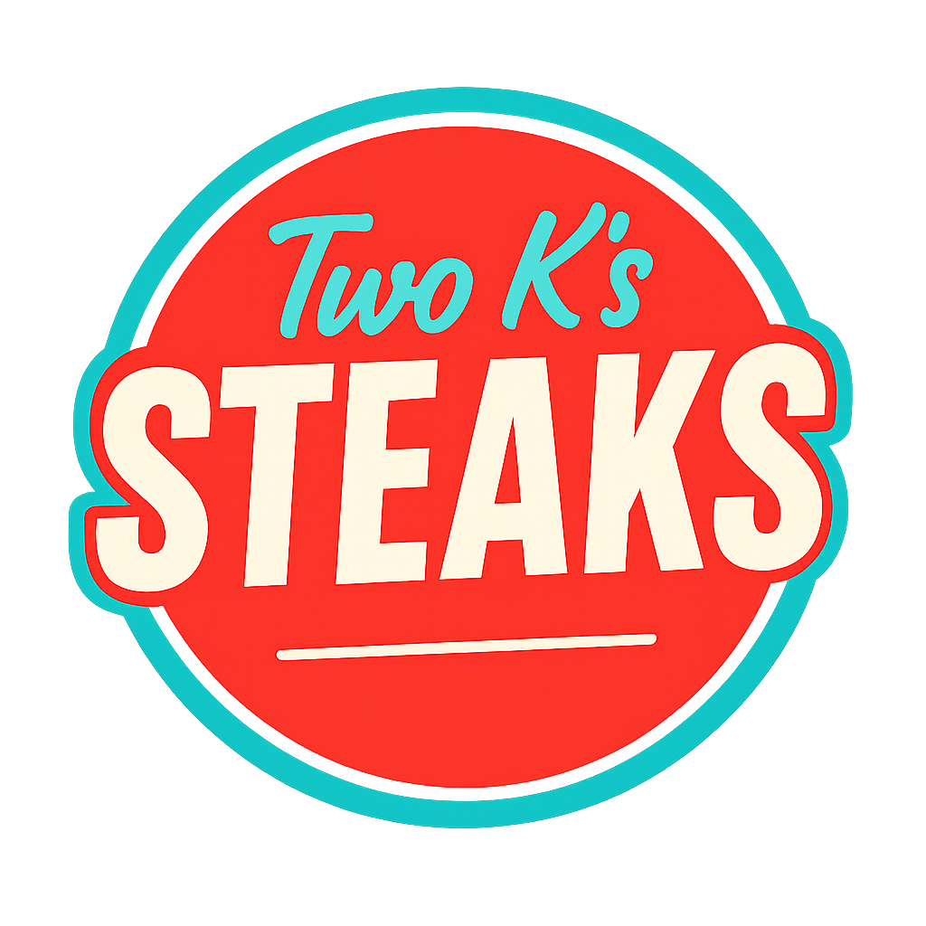 Two K Steaks logo